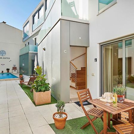 Stylish Townhouse In Tavira Centre, Shared Pool Exterior foto